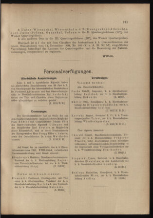 Verordnungs- und Anzeige-Blatt der k.k. General-Direction der österr. Staatsbahnen 19020705 Seite: 5