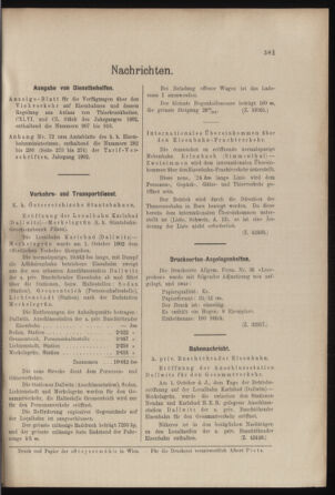 Verordnungs- und Anzeige-Blatt der k.k. General-Direction der österr. Staatsbahnen 19021004 Seite: 7