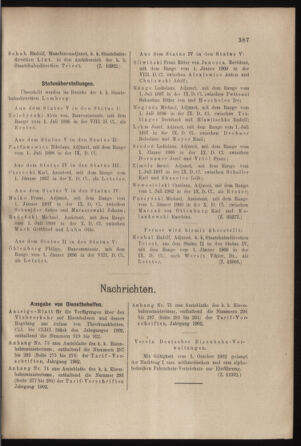 Verordnungs- und Anzeige-Blatt der k.k. General-Direction der österr. Staatsbahnen 19021011 Seite: 5