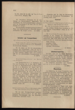 Verordnungs- und Anzeige-Blatt der k.k. General-Direction der österr. Staatsbahnen 19021018 Seite: 24