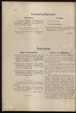 Verordnungs- und Anzeige-Blatt der k.k. General-Direction der österr. Staatsbahnen 19021114 Seite: 2