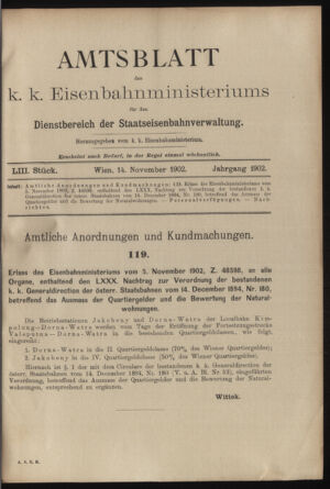 Verordnungs- und Anzeige-Blatt der k.k. General-Direction der österr. Staatsbahnen 19021114 Seite: 5