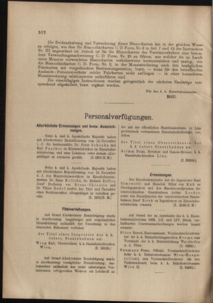 Verordnungs- und Anzeige-Blatt der k.k. General-Direction der österr. Staatsbahnen 19021220 Seite: 2