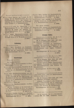 Verordnungs- und Anzeige-Blatt der k.k. General-Direction der österr. Staatsbahnen 19021220 Seite: 3