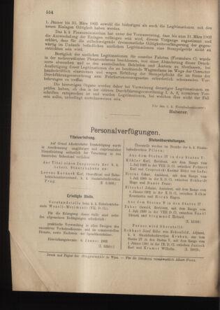 Verordnungs- und Anzeige-Blatt der k.k. General-Direction der österr. Staatsbahnen 19021230 Seite: 14