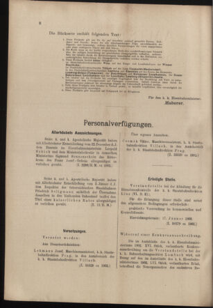 Verordnungs- und Anzeige-Blatt der k.k. General-Direction der österr. Staatsbahnen 19030110 Seite: 2