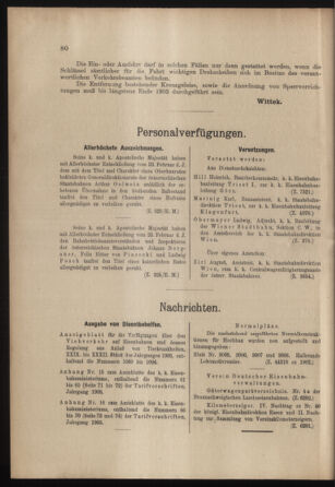 Verordnungs- und Anzeige-Blatt der k.k. General-Direction der österr. Staatsbahnen 19030228 Seite: 10