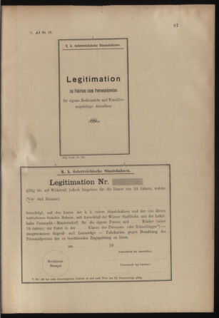 Verordnungs- und Anzeige-Blatt der k.k. General-Direction der österr. Staatsbahnen 19030307 Seite: 3