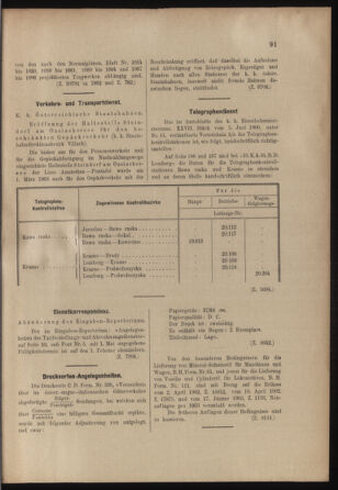 Verordnungs- und Anzeige-Blatt der k.k. General-Direction der österr. Staatsbahnen 19030307 Seite: 7