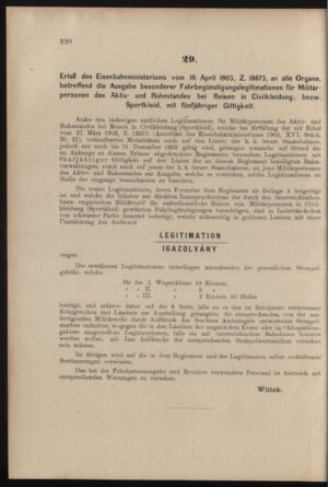 Verordnungs- und Anzeige-Blatt der k.k. General-Direction der österr. Staatsbahnen 19030425 Seite: 2