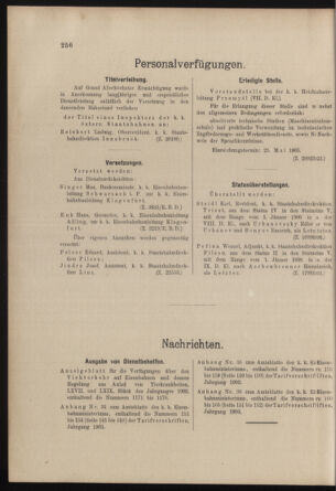 Verordnungs- und Anzeige-Blatt der k.k. General-Direction der österr. Staatsbahnen 19030516 Seite: 2