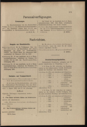 Verordnungs- und Anzeige-Blatt der k.k. General-Direction der österr. Staatsbahnen 19030606 Seite: 5