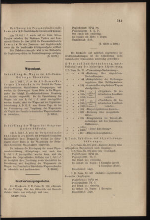 Verordnungs- und Anzeige-Blatt der k.k. General-Direction der österr. Staatsbahnen 19030711 Seite: 5