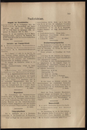 Verordnungs- und Anzeige-Blatt der k.k. General-Direction der österr. Staatsbahnen 19030801 Seite: 3