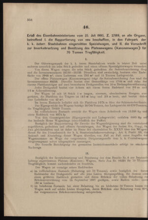 Verordnungs- und Anzeige-Blatt der k.k. General-Direction der österr. Staatsbahnen 19030808 Seite: 2