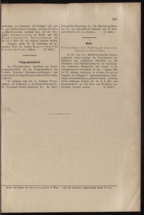 Verordnungs- und Anzeige-Blatt der k.k. General-Direction der österr. Staatsbahnen 19030814 Seite: 5