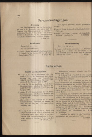 Verordnungs- und Anzeige-Blatt der k.k. General-Direction der österr. Staatsbahnen 19030905 Seite: 14