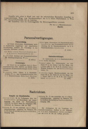 Verordnungs- und Anzeige-Blatt der k.k. General-Direction der österr. Staatsbahnen 19030926 Seite: 7