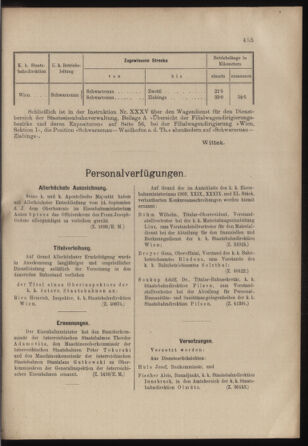 Verordnungs- und Anzeige-Blatt der k.k. General-Direction der österr. Staatsbahnen 19031010 Seite: 11