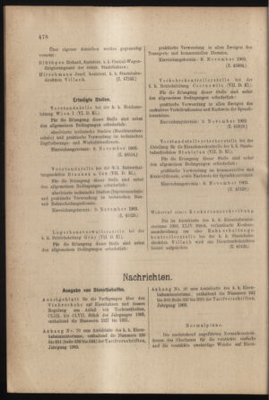 Verordnungs- und Anzeige-Blatt der k.k. General-Direction der österr. Staatsbahnen 19031031 Seite: 10