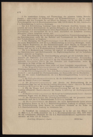 Verordnungs- und Anzeige-Blatt der k.k. General-Direction der österr. Staatsbahnen 19031031 Seite: 4