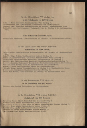 Verordnungs- und Anzeige-Blatt der k.k. General-Direction der österr. Staatsbahnen 19031224 Seite: 15