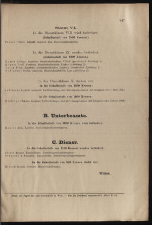 Verordnungs- und Anzeige-Blatt der k.k. General-Direction der österr. Staatsbahnen 19031224 Seite: 17