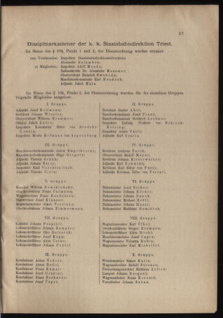 Verordnungs- und Anzeige-Blatt der k.k. General-Direction der österr. Staatsbahnen 19040114 Seite: 7