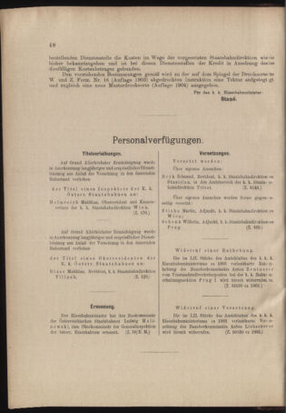 Verordnungs- und Anzeige-Blatt der k.k. General-Direction der österr. Staatsbahnen 19040206 Seite: 4