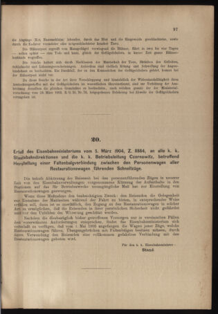 Verordnungs- und Anzeige-Blatt der k.k. General-Direction der österr. Staatsbahnen 19040402 Seite: 3