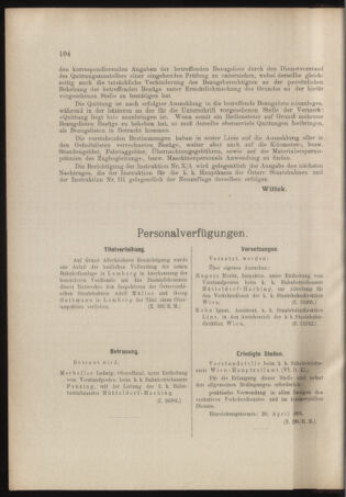 Verordnungs- und Anzeige-Blatt der k.k. General-Direction der österr. Staatsbahnen 19040409 Seite: 2