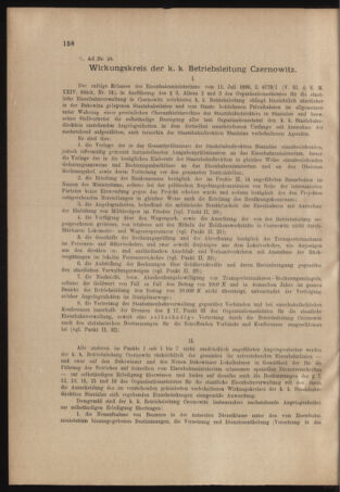 Verordnungs- und Anzeige-Blatt der k.k. General-Direction der österr. Staatsbahnen 19040520 Seite: 2