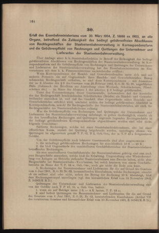 Verordnungs- und Anzeige-Blatt der k.k. General-Direction der österr. Staatsbahnen 19040521 Seite: 2