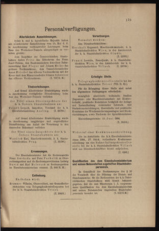 Verordnungs- und Anzeige-Blatt der k.k. General-Direction der österr. Staatsbahnen 19040604 Seite: 3