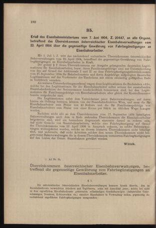 Verordnungs- und Anzeige-Blatt der k.k. General-Direction der österr. Staatsbahnen 19040611 Seite: 2