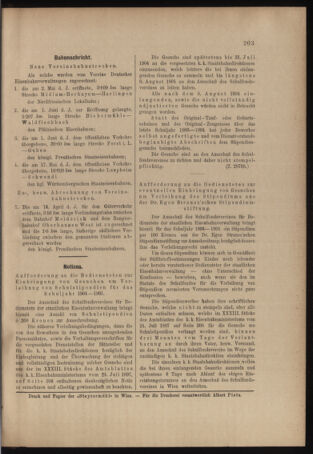 Verordnungs- und Anzeige-Blatt der k.k. General-Direction der österr. Staatsbahnen 19040625 Seite: 13