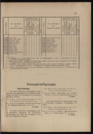 Verordnungs- und Anzeige-Blatt der k.k. General-Direction der österr. Staatsbahnen 19040625 Seite: 7