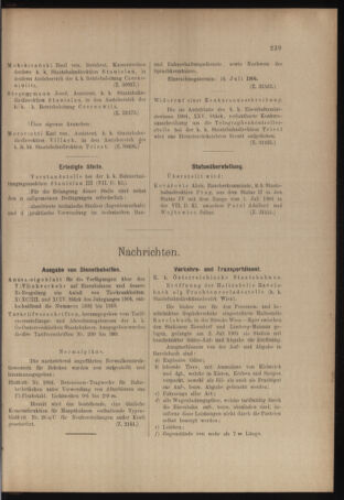 Verordnungs- und Anzeige-Blatt der k.k. General-Direction der österr. Staatsbahnen 19040709 Seite: 3