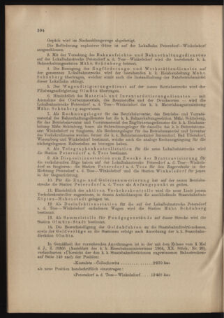 Verordnungs- und Anzeige-Blatt der k.k. General-Direction der österr. Staatsbahnen 19041029 Seite: 2