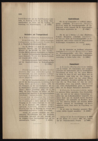 Verordnungs- und Anzeige-Blatt der k.k. General-Direction der österr. Staatsbahnen 19041029 Seite: 6