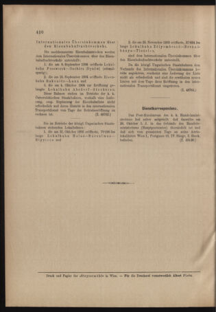 Verordnungs- und Anzeige-Blatt der k.k. General-Direction der österr. Staatsbahnen 19041105 Seite: 6