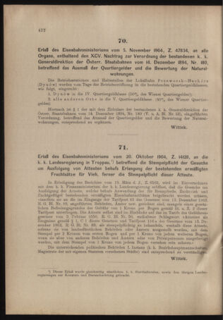 Verordnungs- und Anzeige-Blatt der k.k. General-Direction der österr. Staatsbahnen 19041112 Seite: 2