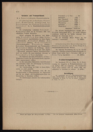 Verordnungs- und Anzeige-Blatt der k.k. General-Direction der österr. Staatsbahnen 19041112 Seite: 4