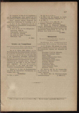 Verordnungs- und Anzeige-Blatt der k.k. General-Direction der österr. Staatsbahnen 19041210 Seite: 11