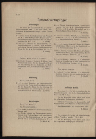 Verordnungs- und Anzeige-Blatt der k.k. General-Direction der österr. Staatsbahnen 19041217 Seite: 2