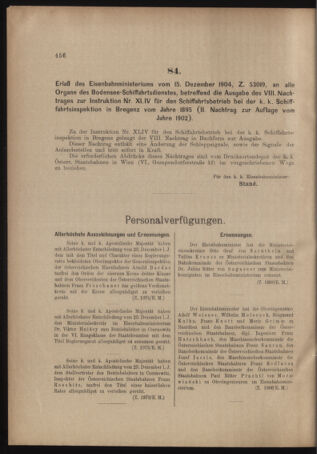 Verordnungs- und Anzeige-Blatt der k.k. General-Direction der österr. Staatsbahnen 19041224 Seite: 2