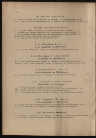 Verordnungs- und Anzeige-Blatt der k.k. General-Direction der österr. Staatsbahnen 19041224 Seite: 22