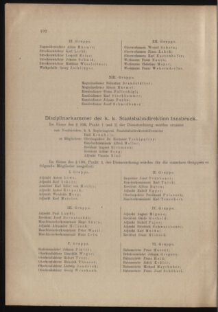 Verordnungs- und Anzeige-Blatt der k.k. General-Direction der österr. Staatsbahnen 19041231 Seite: 12