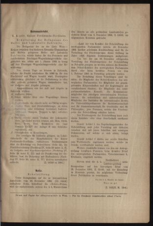 Verordnungs- und Anzeige-Blatt der k.k. General-Direction der österr. Staatsbahnen 19050107 Seite: 3