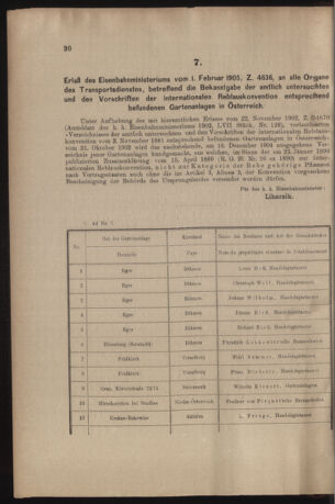 Verordnungs- und Anzeige-Blatt der k.k. General-Direction der österr. Staatsbahnen 19050218 Seite: 2